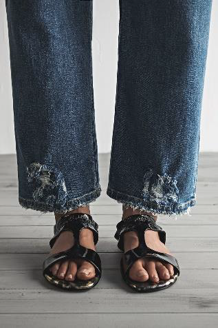 Leopard Lining Sandals