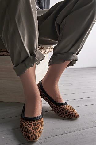 Leopard Printed Flats