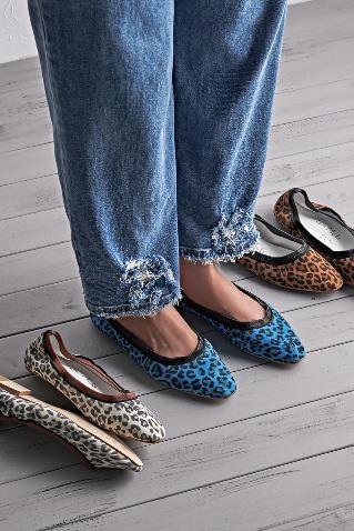Leopard Printed Flats