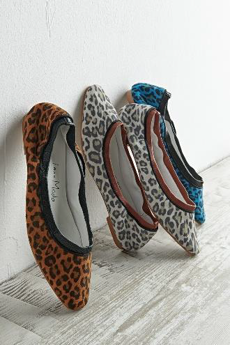 Leopard Printed Flats