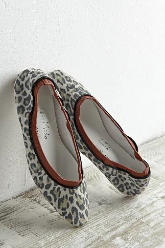 Leopard Printed Flats
