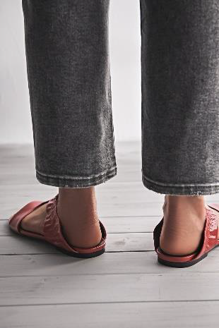 Metallic Sandals