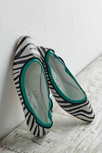 Zebra Printed Flats