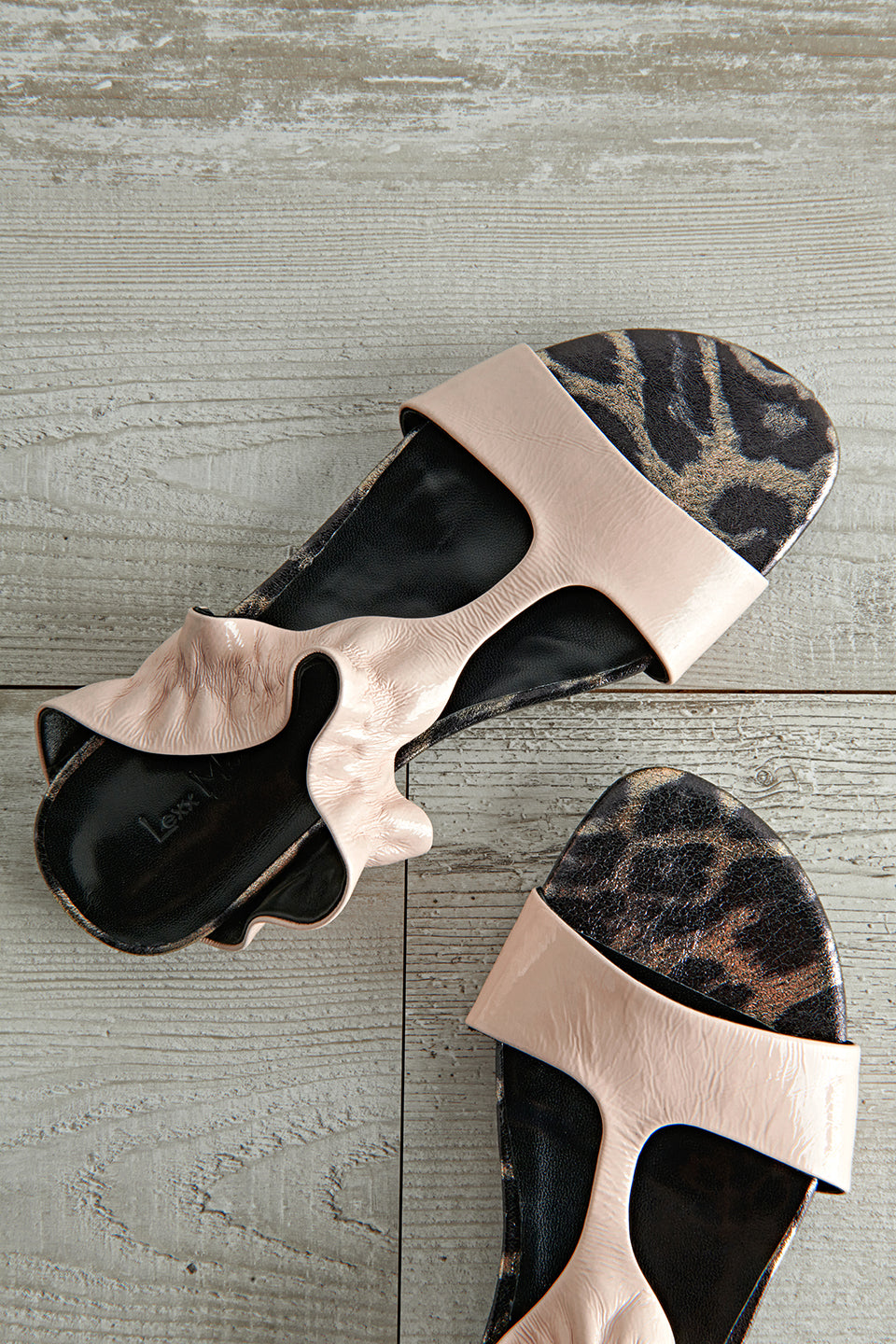 Leopard Lining Sandals