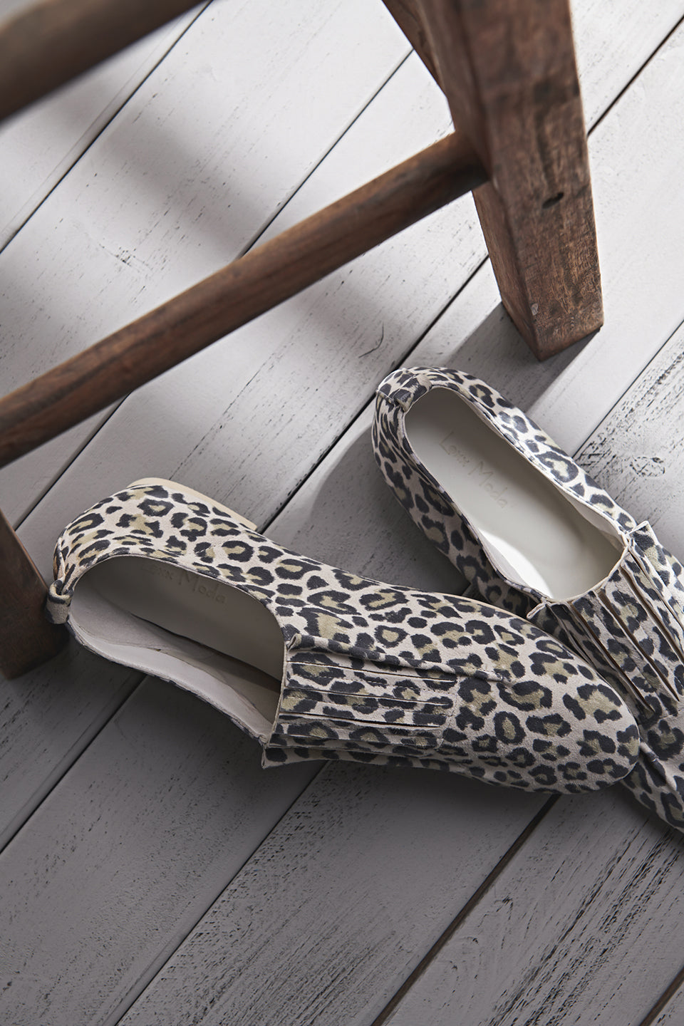 Leopard Printed Loafers